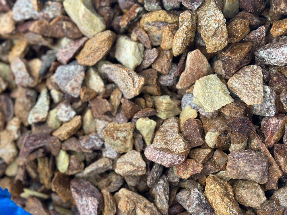 Златолит персиковый декоративная каменная крошка купить в Долгопрудном