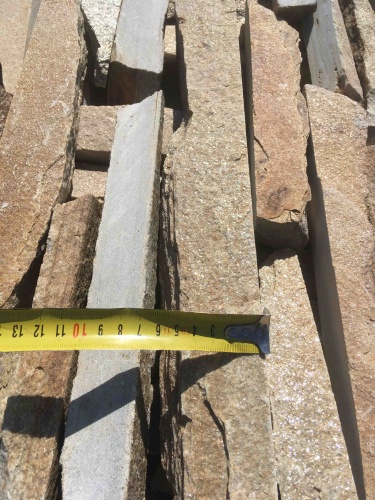 Горбушка златолит золотистый для облицовки купить в Долгопрудном