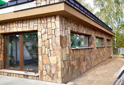 Плитняк кора дерева для фасада купить в Долгопрудном