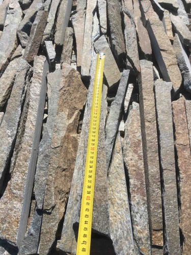 Горбушка златолит мультиколор для облицовки купить в Долгопрудном