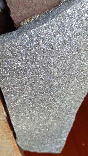 Плитняк златолит серебристый для цоколя, отмостки купить в Долгопрудном