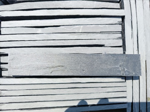 Плитка чёрная из натурального камня фасадная 30 см * 5 см, толщина 7 мм -30 мм купить в Долгопрудном