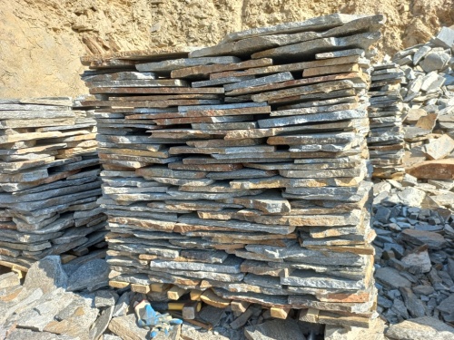 Плитняк серицит облицовочный 10-20мм купить в Долгопрудном